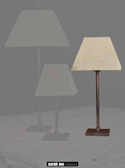 0255-30-MN - Lampenkap - Landelijke meubels en verlichting - Sarah Mo