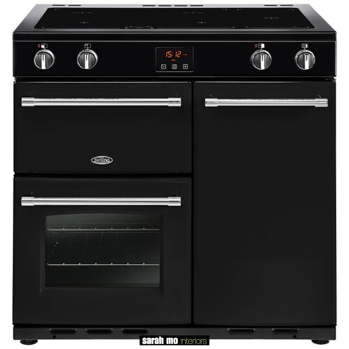 BEL-FARMHOUSE-90-EI-BLK-1 - Belling Farmhouse 90Ei 90cm elektrische inductie kookplaat - Landelijke meubels en verlichting - Sarah Mo