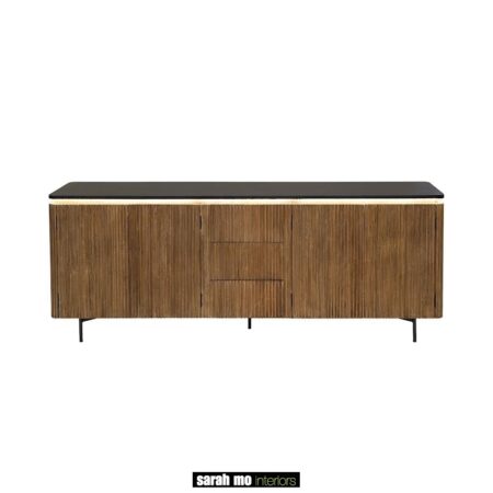 COL110 dressoir teak hout Sarah mo meubelwinkel tijdloos landelijk wonen houten meubelen (1)