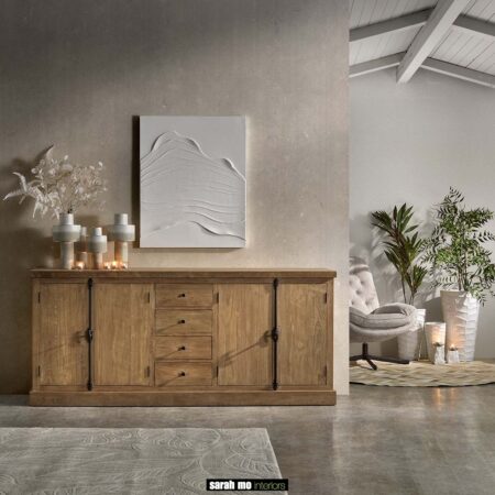 Dante collectie van Sarah mo meubelwinkel uw specialist in landelijk tijdloos wonen, teak en eiken meubelen maatwerk