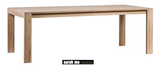 Tafel teak verlengbaar - Tafel - Landelijke meubels en verlichting - Sarah Mo