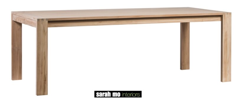 Tafel teak verlengbaar - Tafel - Landelijke meubels en verlichting - Sarah Mo