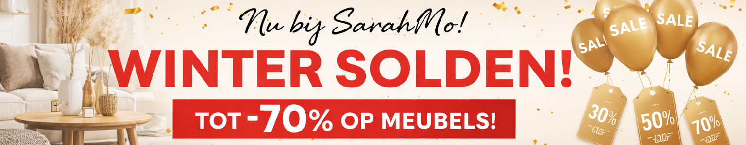 Sarah mo solden meubelen landelijk wintersolden