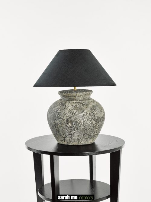 TONGA SMALL ANTRACIET - Lampenkap - Landelijke meubels en verlichting - Sarah Mo