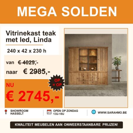 Vitrinekast lin104 linda sarah mo hasselt landelijk wonen mega solden Vitrinekast lin104 linda sarah mo hasselt landelijk wonen mega solden