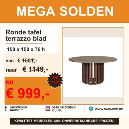 mega solden terrazzo tafel rond sarah mo hasselt mega solden terrazzo tafel rond sarah mo hasselt